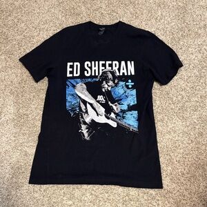 Ed Sheeran Black Graphic T-Shirt
